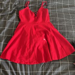 Red Windsor dress