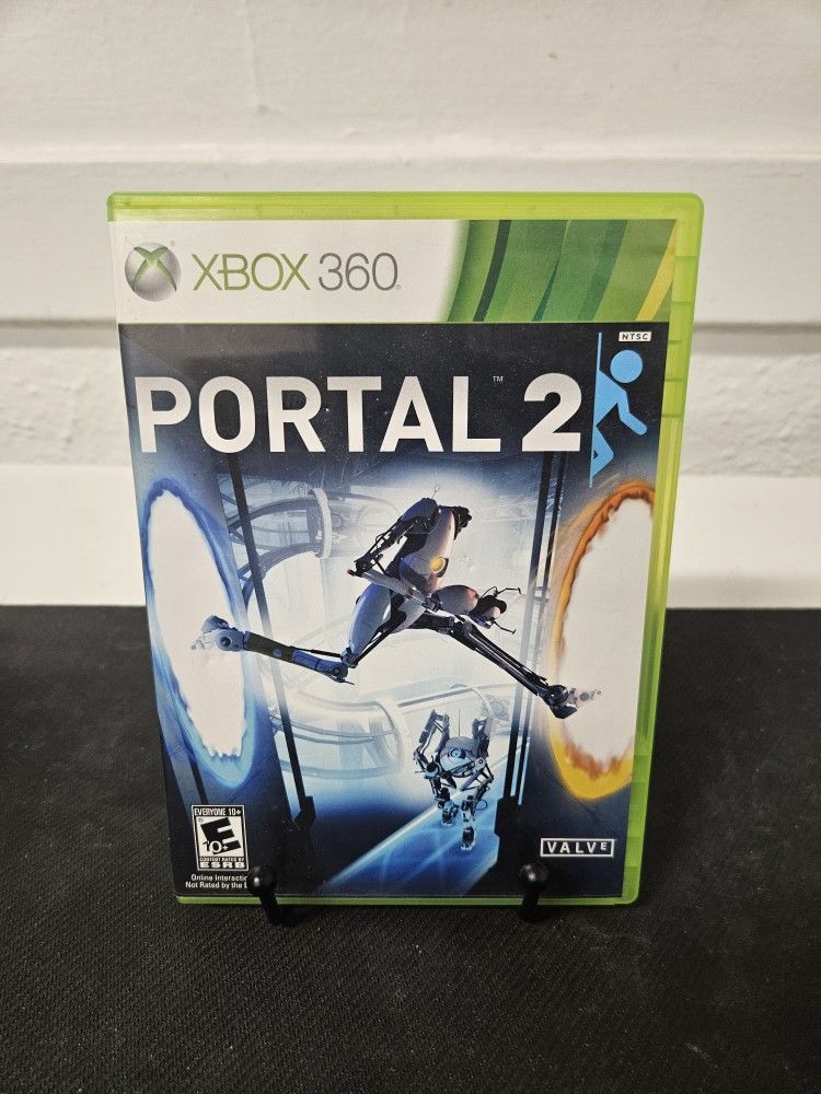 Portal 2 (Microsoft Xbox 360, 2011) Complete W/Manual CIB