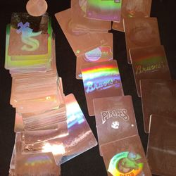 1990 Sticker Cards Holographic Baseball