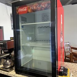 Coca Cola Commercial Glass Door Fridge – 5.5 cu ft