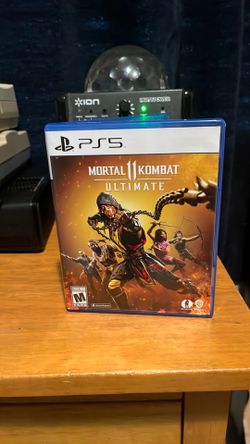 PlayStation5  Mortal Kombat 11 ultimate used perfect condition pick up in North Hollywood