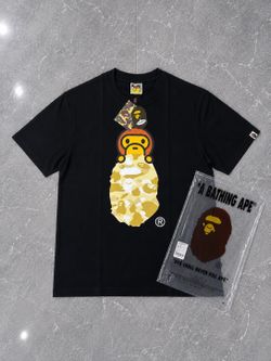 Yellow bape shirt