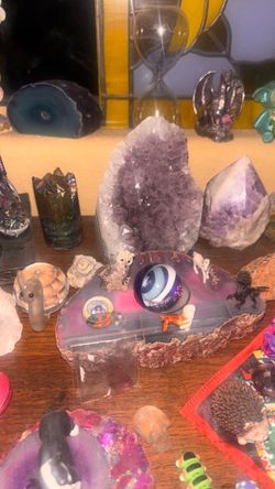 All different crystals