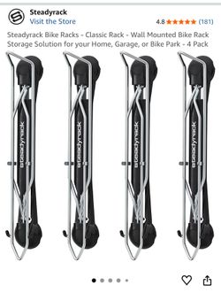 Bike Rack - Pivoting Wall Mount