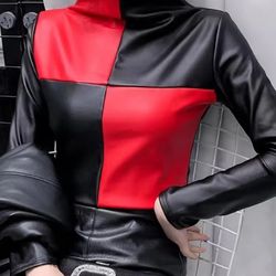 Flex Leather ladies top