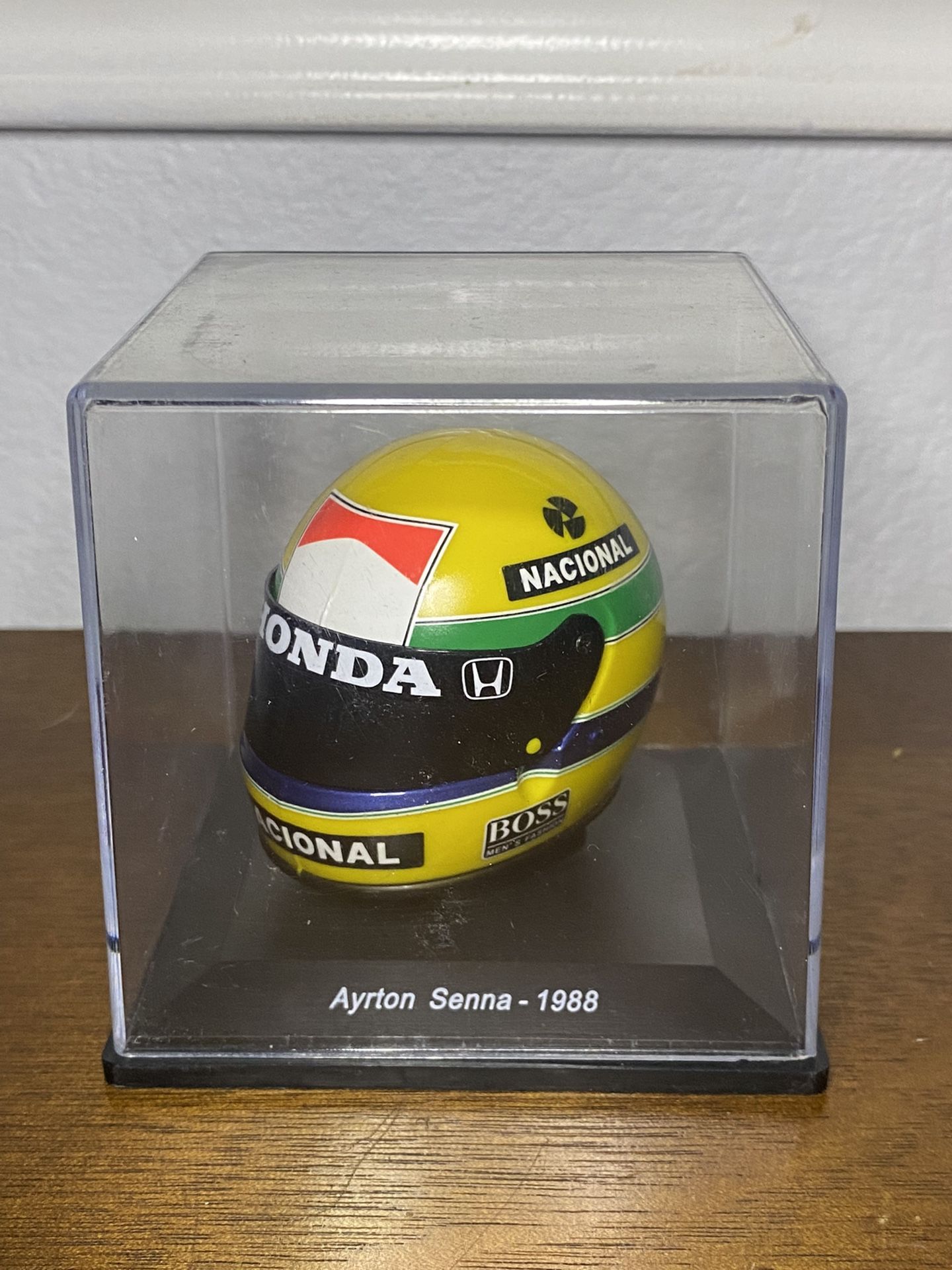 F1 Aryton Senna 1988 Helmet 1:5