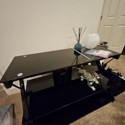 Glass TV Stand