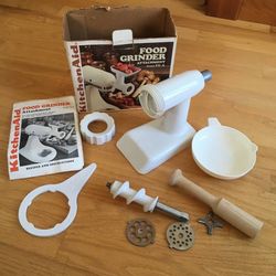 KitchenAid Mixer Food Grinder Attachment