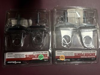 Haul Master 2 piece Universal Chrome Anchor Points