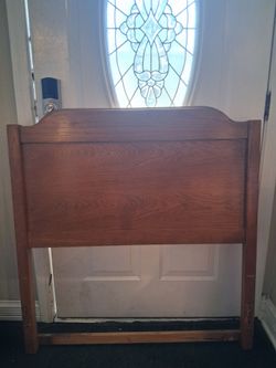 Twin bed headboard
