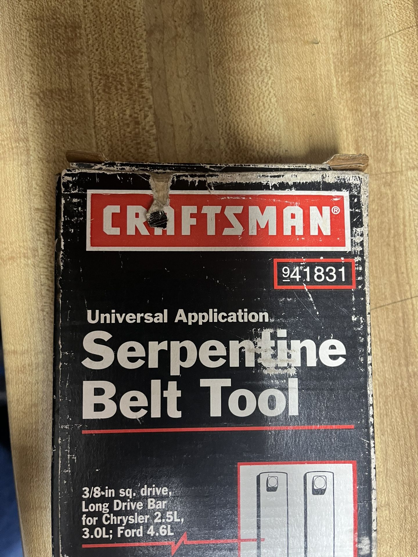 Craftsman Serpentine Belt Tool