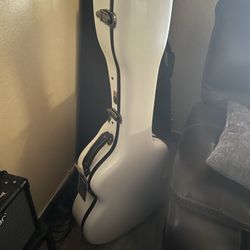 Cross Rock White Guitar Case