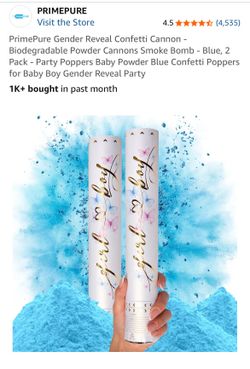 Genre Reveal - Confetti & Powder