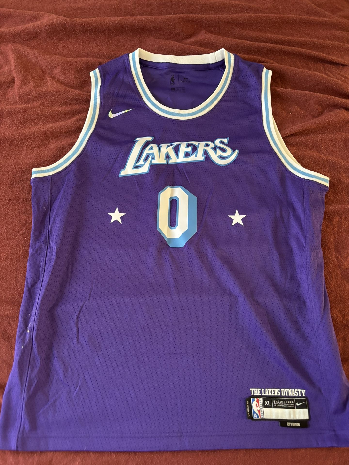 NBA LA LAKERS WESTBROOK JERSEY XL