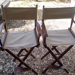 Two Directors Chairs
