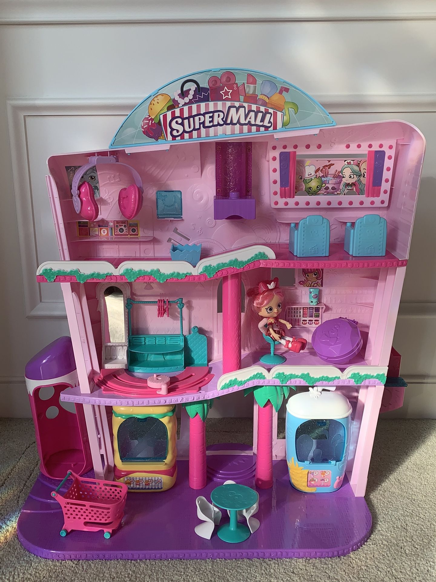 Shopkins Doll House Super Mall