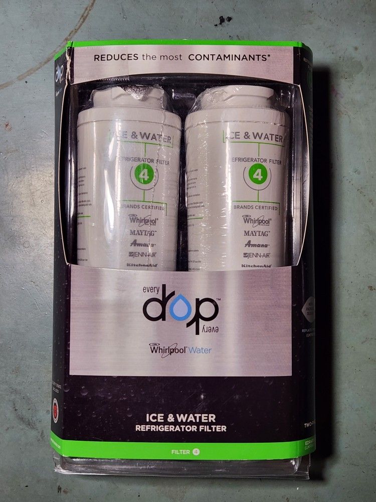 Genuine Everydrop EDR4RXD1 Refrigerator Filter Sealed NEW Double Pack