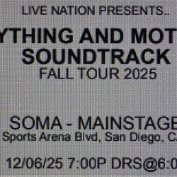 Tickets 12/6 Motion City Soundtrack / Say Anything