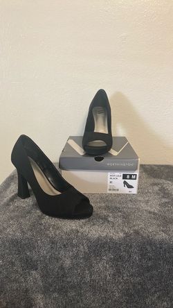 WORTHINGTON WOR LULA BLACK woman open toe shoe