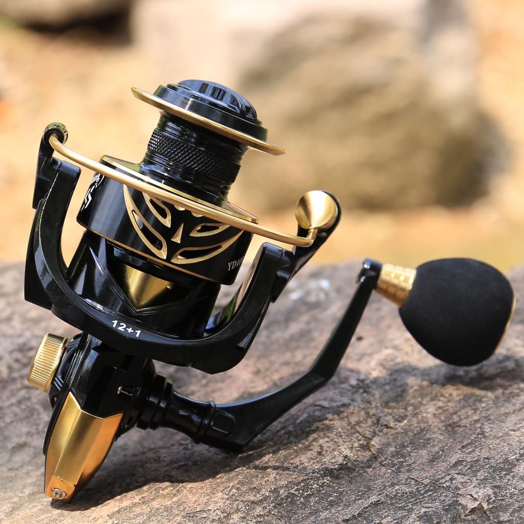 12+1BB Spinning Reel Stainless Lightweight Graphite Frame Fishing Reel