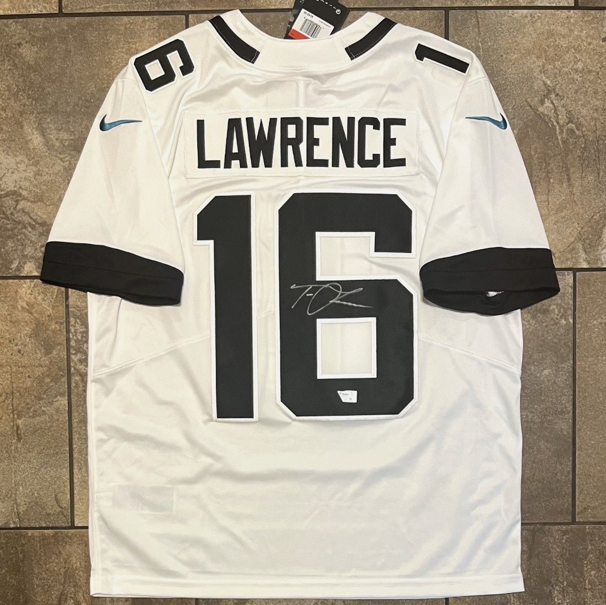 Trevor Lawrence Signed Jaguars Authentic Nike Jersey