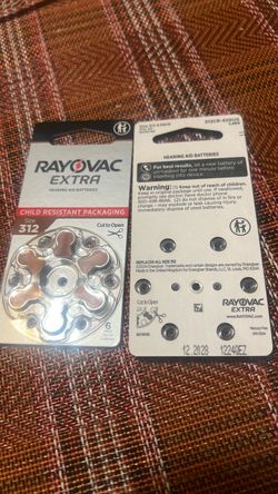 Hearing aid battery’s
