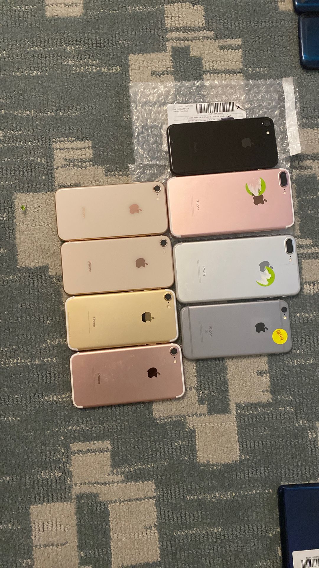 iPhone Bundle 8 Units No iCloud On Device Need Reset Some Unlocked Some Carrier Locked Best Offer All