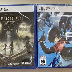 Ps5 Game Expedition 33  Clair Obscur Persona 3 Reload RPG Turn Base J Best X 5