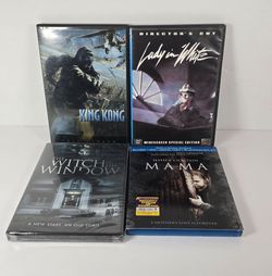 Horror Movie Blu-ray and DVD Lot Lady in White Mama King Kong Witch in Window