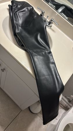 Lether jeans