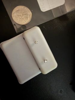 925 moissanite Stud Earrings Pair