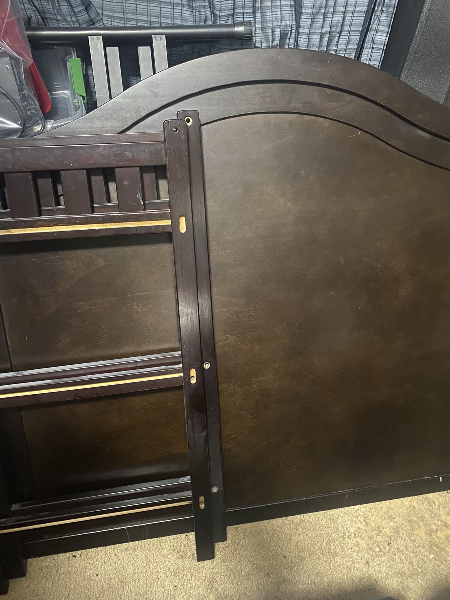Baby or Kids Bedroom Set In Espresso Color
