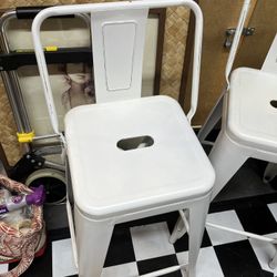 White Bar Stools