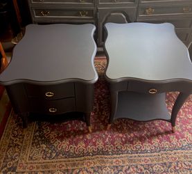 Pair of side tables