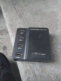 Pepwave max on the go router