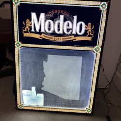 Limited Edition Modelo Cerveza Illuminated Menu Board bar sign lights