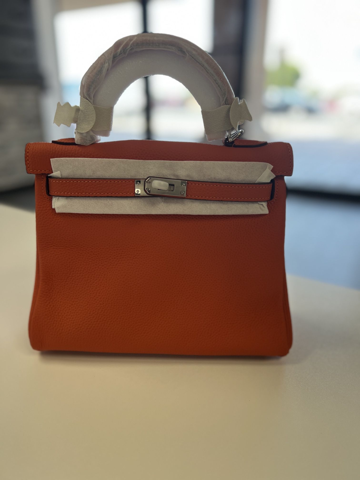 Red Genuine Leather Handbag – New, Elegant Design