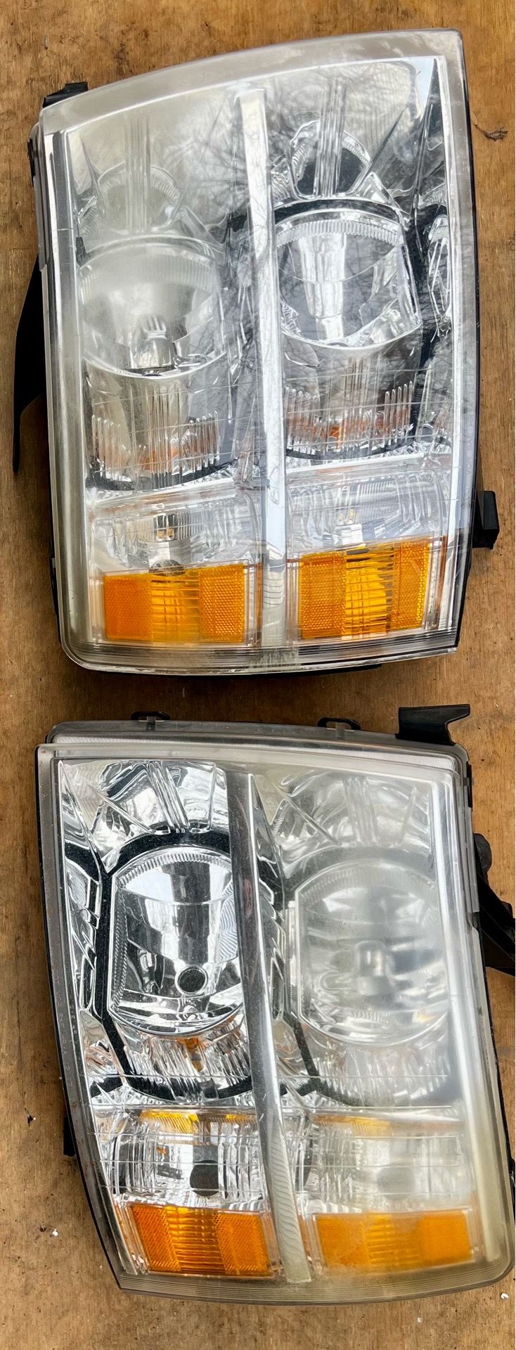 07-13 Silverado Headlights Pair