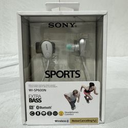 Sony WI-SP600N EXTRA BASS Bluetooth Noise Canceling Wireless Headphones Pink-JPN