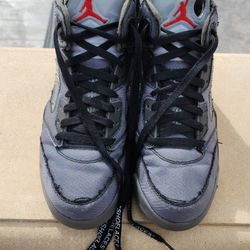 Air Jordan 5 Off-White Muslin 