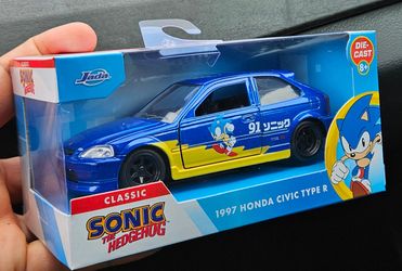 Jada Toys Honda Civic 1997 Type R / Sonic