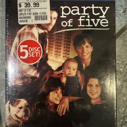 DVD (PARTY OF FIVE) 5 DISC  (NEW) 
