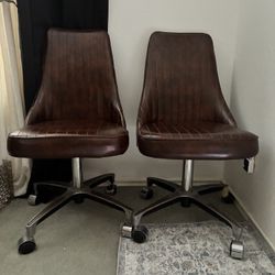 $45-Each Nice Mid-Century Swivel And Rolling Chair/ Pick Up Off Westover Hills