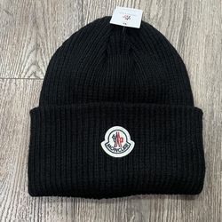 Black Monclair Beanie 