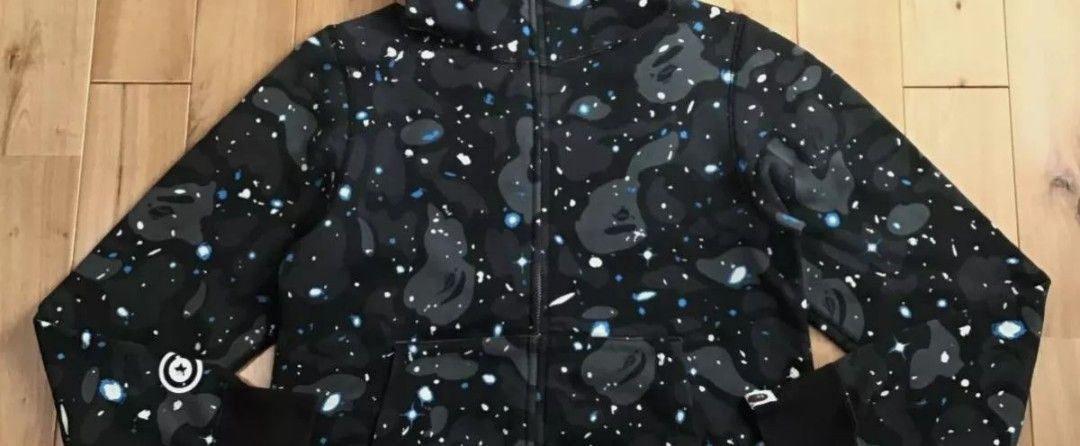 Bape Hoodie Space Camo 
