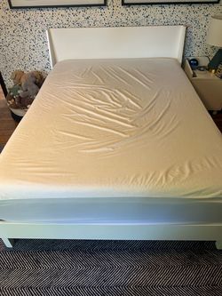 Full Size Bed Frame w/ attached Headboard