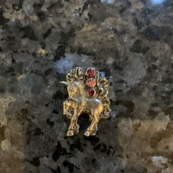 Unicorn Pewter Charm 