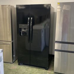 Black Frigidaire Side By Side Refrigerator