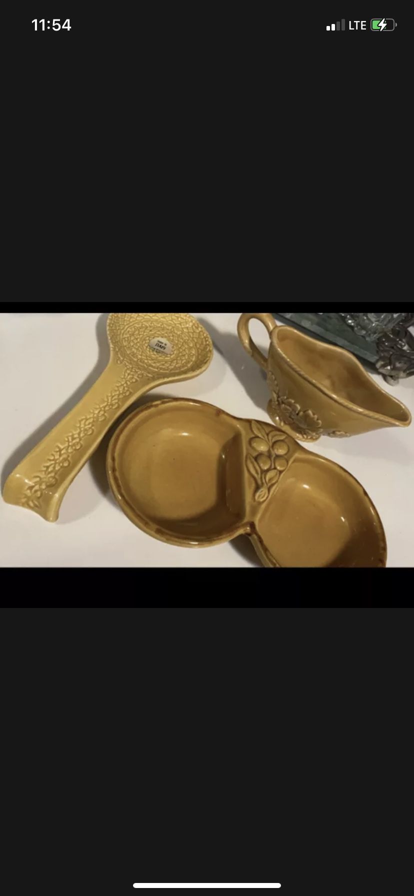 Oak Leaf / Yellow by Cost Plus World Market PORTUGAL Gravy Boat Spoon It’s New