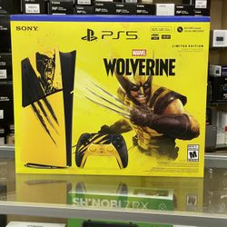 Sony Playstation 5 PS5 Marvel Wolverine Edition